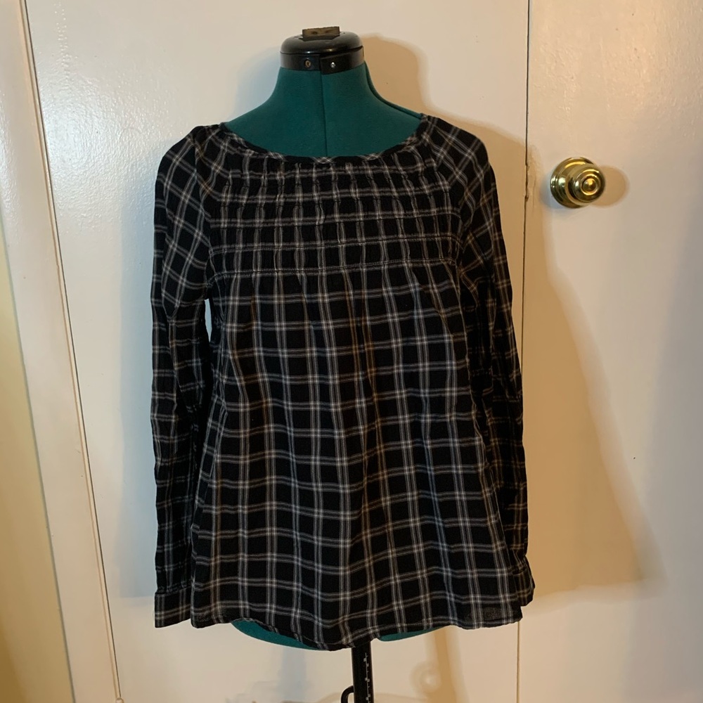 Old navy plaid top